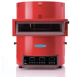 Punane Turbochef Fire pitsaahi eestvaates