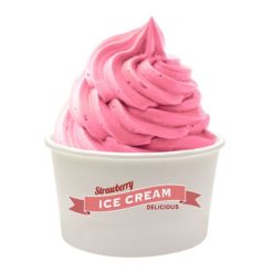 roosa pehme jäätis topsis