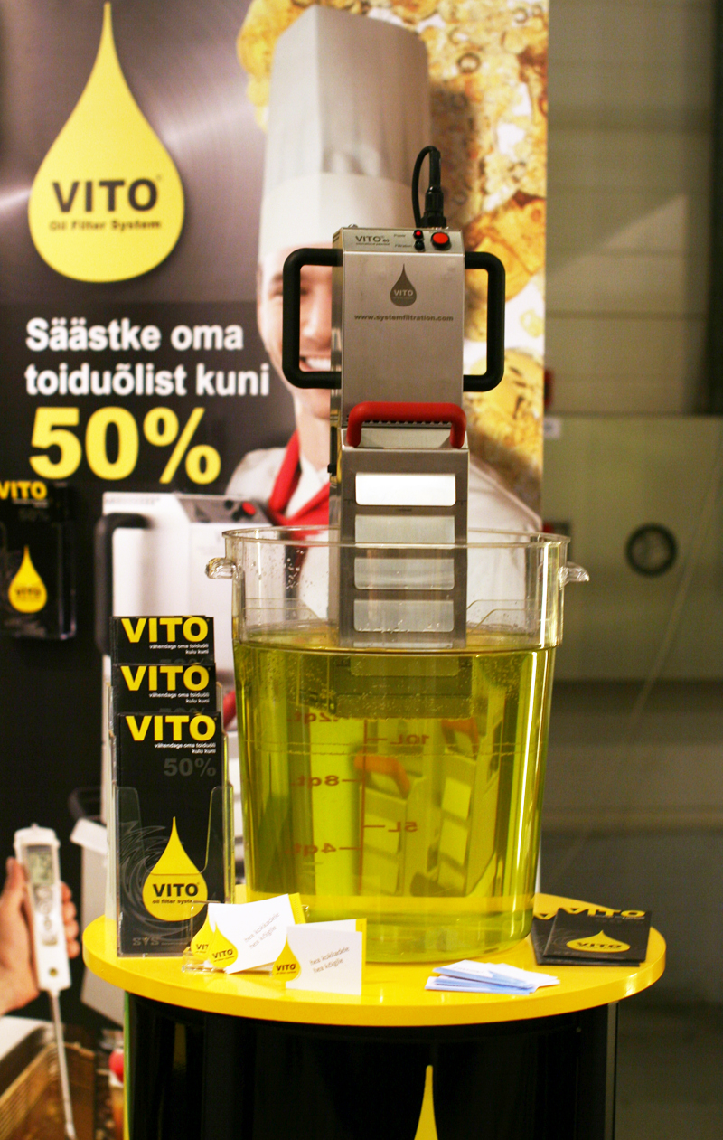 vito õli filtreerija Tallina Foodfest messil