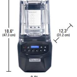 2026 BLENDER HB SUMMIT EDGE HBH855 mürasummutuskattega - High Performance, QuietBlend, PowerBlend blenderi tehnoloogia