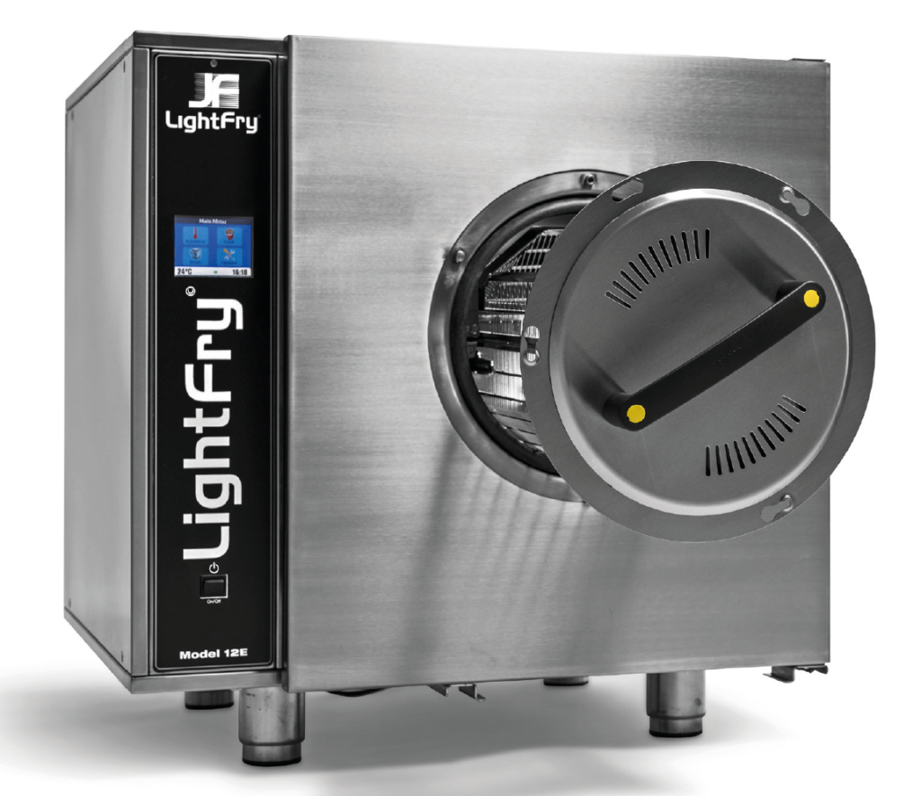 Lightfry kuumaõhufritüür avatud trumliga